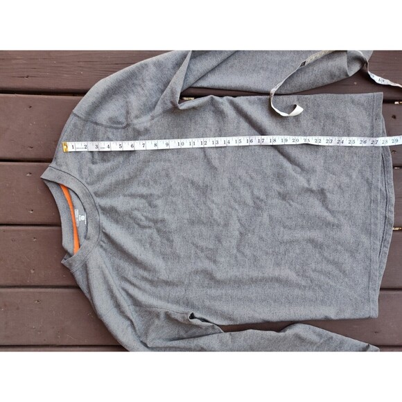 Omni Wool Base layer Mens Size XL Gray Long Sleeve Crew neck Hiking - Picture 6 of 6